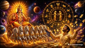 சூரிய பெயர்ச்சியால் ஜூன் மாதத்தில் இந்த 3 ராசிக்காரர்களுக்கு பண மழை கொட்டப்போகுது! உங்க ராசி இதுல இருக்கா?