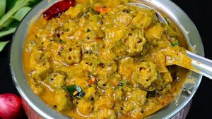 காரைக்குடி வெண்டைக்காய் புளி பச்சடி ரெசிபி - ஒருதடவை ட்ரை பண்ணுங்க, சாதத்துக்கு சூப்பரா இருக்கும்