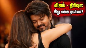 விஜய் - திரிஷா வீடியோ: இது வெறும் நட்பா? இணையத்தை அதிரவைக்கும் அந்த வைரல் தருணம்!