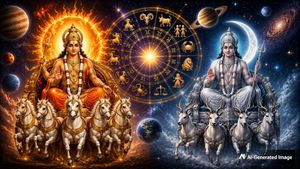 சூரியன்-சந்திரனால் உருவாகும் அசுப யோகம்: மே 27-ல் இந்த 4 ராசிக்காரங்க ரொம்ப கவனமா இருக்கணும்!