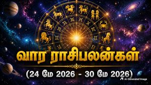 வார ராசிபலன் (24 May 2026-30 May 2026) - மே மாதத்தின் கடைசி வாரம் இந்த 5 ராசிக்கு அதிர்ஷ்டமா இருக்கும்..!