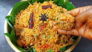 அஞ்சப்பர் ஹோட்டல் வெஜ் பிரியாணி ரெசிபி - இந்த மாதிரி செஞ்சு பாருங்க - வேற லெவலில் இருக்கும் 