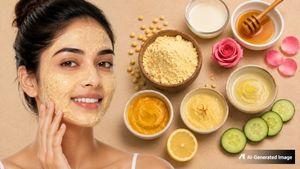 முகத்தில் உள்ள கருமையைப் போக்கணுமா? அப்ப கடலை மாவு வெச்சு இப்படி ஃபேஸ் பேக் போடுங்க..