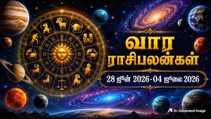 வார ராசிபலன் (28 June 2026-04 July 2026)- இந்த வாரம் இந்த 5 ராசிக்கு பண கஷ்டம் முடிவுக்கு வரப்போகுது..!