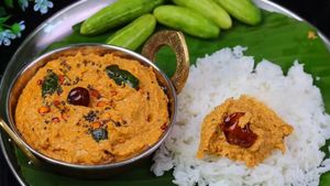 ஆந்திரா மெஸ் ஸ்டைல் கோவைக்காய் துவையல் - எப்படி செய்றதுன்னு பாத்து ஒருடைம் செஞ்சு பாருங்க..