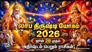 லாப திருஷ்டி யோகத்தால் இந்த 4 ராசிக்காரர்களுக்கு தொழிலில் இரட்டிப்பு லாபம் கிடைக்கப்போகுது..!