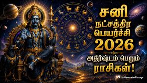 ஜூலை 02-ல் நடக்கும் சனி நட்சத்திர பெயர்ச்சி: இந்த 4 ராசிக்கு பண வரவு அதிகரிக்கும்..  