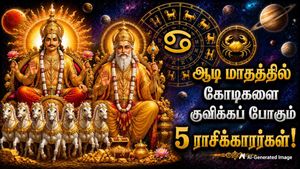 Aadi Month Rasipalan 2026: ஆடி மாதத்தில் கோடிகளை குவிக்கப் போகும் 5 ராசிக்காரங்க இவங்க தான்!