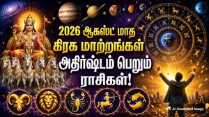August 2026: ஆகஸ்ட் மாத கிரக மாற்றங்களால் இந்த 5 ராசிக்கு ரொம்பவும் அதிர்ஷ்டமா இருக்கப்போகுது!