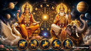 இன்று ஒரே நாளில் உருவாகும் ஹன்ஸ், கஜகேசரி ராஜயோகம்:  இந்த 5 ராசிக்கு அதிர்ஷ்ட கதவு திறக்கும்!