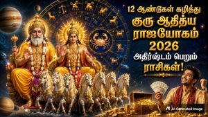 12 ஆண்டுகள் கழித்து ஜூலை 16-ல் உருவாகும் 'குரு ஆதித்ய ராஜயோகம்': இந்த 6 ராசிக்கு டபுள் ஜாக்பாட் அடிக்க போகுது!