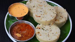 காஞ்சிபுர கோவில் இட்லியும், அதுக்கேற்ற இட்லி பொடியும் - எப்படி செய்றதுன்னு பாத்து செஞ்சு பாருங்க...