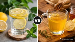 எலுமிச்சை நீர் Vs தேன் கலந்த நீர் - இவற்றில் உடல் எடையைக் குறைக்க சிறந்தது எது?