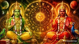 புதன்-செவ்வாய் உருவாக்கும் தசாங்க யோகத்தால் பணமழையில் நனையப்போகும் 4 ராசிகள் இவங்கதான்