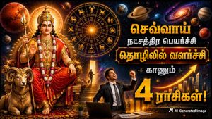 செவ்வாய் நட்சத்திர பெயர்ச்சி: நாளை முதல் இந்த 4 ராசிக்கு தொழிலில் வெற்றியும், பணமும் குவியும்!