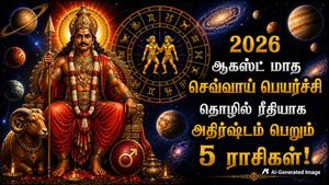 ஆகஸ்ட் மாத செவ்வாய் பெயர்ச்சி: இந்த 5 ராசிக்காரங்க தொழிலில் கொடிகட்டி பறக்கப்போறாங்க.. 