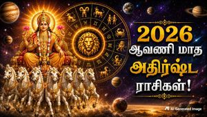 Avani 2026 Rasipalan: ஆவணி மாதம் இந்த 4 ராசிக்கு ரொம்பவும் அதிர்ஷ்டமா இருக்கப்போகுது.. உங்க ராசி இதுல இருக்கா?