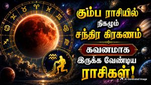 கும்ப ராசியில் நிகழும் சந்திர கிரகணம்: இந்த 3 ராசிக்காரர்களுக்கு மோசமா இருக்கும்.. உஷார்..