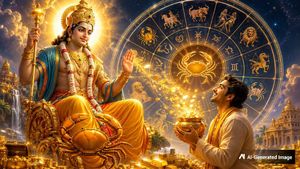 குருபகவான் கடக ராசியில் உச்சமடைவதால் கோடி நன்மைகளை பெறப்போகும் 3 ராசிகள் - உங்க ராசி இதுல இருக்கா?