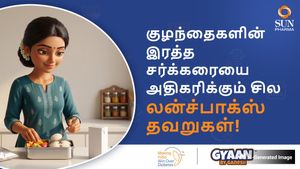 குழந்தைகளின் இரத்த சர்க்கரை அளவை அதிகரிக்கும் சில பொதுவான லன்ச்பாக்ஸ் தவறுகள்! இனிமே பண்ணாதீங்க 