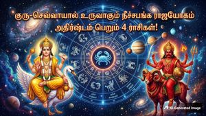 செவ்வாயால் உருவாகும் நீச்சபங்க ராஜயோகம்: செப்டம்பரில் இந்த 4 ராசிகளின் வளர்ச்சியை யாராலும் தடுக்க முடியாது!