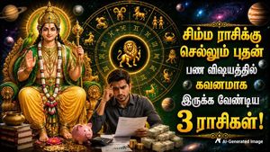 1 வருடம் கழித்து சிம்ம ராசிக்கு செல்லும் புதன்: இந்த 3 ராசிக்காரங்க பண விஷயத்துல கவனமா இருக்கணும்!