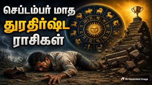 செப்டம்பர் மாதத்தில் பல கஷ்டங்களை அனுபவிக்கப்போகும் 3 துரதிர்ஷ்டமான ராசிகள் என்னென்ன தெரியுமா?