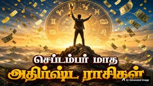 செப்டம்பர் மாதத்தில் வெற்றிகளையும், கோடிகளையும் குவிக்கும் அதிர்ஷ்டமுள்ள 3 ராசிகள் என்னென்ன தெரியுமா? 