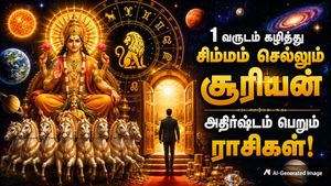 1 வருடம் கழித்து சிம்ம ராசிக்கு செல்லும் சூரியன்: ஆகஸ்ட் 17 முதல் இந்த 3 ராசிக்கு அதிர்ஷ்ட காத்து வீசும்!