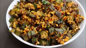 வெண்டைக்காய் வாங்குனா இந்த மாதிரி ஆந்திரா ஸ்டைலில் பொரியல் செய்யுங்க - டேஸ்ட் தரமா இருக்கும்
