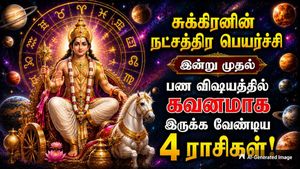 சுக்கிரனின் நட்சத்திர பெயர்ச்சி: இன்று முதல் பண விஷயத்தில் கவனமாக இருக்க வேண்டியது இந்த 4 ராசிக்காரங்க தான்!