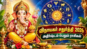 Ganesh Chaturthi 2026: விநாயகர் சதுர்த்தி நாளில் அதிர்ஷ்ட மழையில் நனையப்போவது இந்த 4 ராசிக்காரங்க தான்!