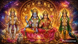 செப்டம்பர் இறுதியில் உருவாகும் லட்சுமி நாராயண ராஜயோகம்: இந்த 4 ராசிக்காரங்க ராஜவாழ்க்கை வாழப்போறாங்க..