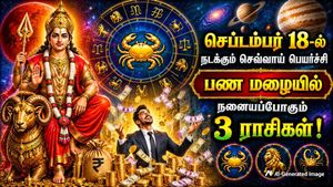 செப்டம்பர் 18-ல் நடக்கும் செவ்வாய் பெயர்ச்சி: இந்த 3 ராசிக்கு பண மழை கொட்டி பணக்கஷ்டம் முடிவுக்கு வரப்போகுது! 