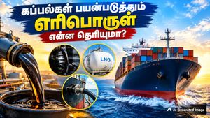 கப்பல்கள் என்ன எரிபொருளை பயன்படுத்துகின்றன தெரியுமா? பெட்ரோலும் இல்லையாம், டீசலும் இல்லையாம்...