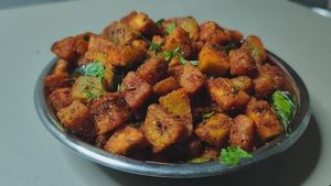 நாகர்கோயில் வாழைக்காய் துவட்டல் ரெசிபி - ட்ரை பண்ணி பாருங்க - சூப்பர் சைடிஷா இருக்கும் 