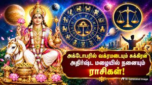 அக்டோபரில் வக்ரமடையும் சுக்கிரன்: நவம்பர் வரை இந்த 3 ராசிக்கு பொற்காலமா இருக்கும்.. உங்க ராசி இதுல இருக்கா?