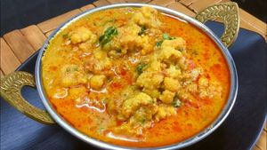 சரவணபவன் காலிஃபிளவர் குருமா ரெசிபி - இந்த மாதிரி குருமா செஞ்சு பாருங்க - வேற லெவல் சைடிஷா  இருக்கும் 