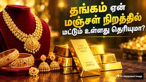 தங்கம் ஏன் மஞ்சள் நிறத்தில் மட்டும் இருக்கிறது தெரியுமா? காரணம் தெரிஞ்சா ஷாக் ஆகிருவீங்க