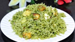 ஹரா பரா புலாவ் ரெசிபி - இந்த மாதிரி புலாவ் செஞ்சு பாருங்க - பிரியாணியை விட சூப்பரா இருக்கும் 