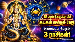 18 ஆண்டுகளுக்கு பின் கடகம் செல்லும் கேது: இந்த 3 ராசிக்காரர்களின் கஷ்டங்கள் முடிந்து அதிர்ஷ்ட கதவு திறக்கும்!