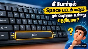 கீ போர்டில் Space பட்டன் மட்டும் ஏன் பெரிதாக உள்ளது? அதற்கு பின்னால் உள்ள ரகசியம் என்ன தெரியுமா? 