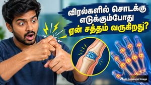 கைகளில் சொடக்கு எடுக்கும்போது அதிலிருந்து ஏன் சத்தம் வருகிறது? இப்படி செய்வது பாதிப்பை ஏற்படுத்துமா?