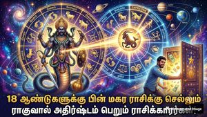 18 ஆண்டுகள் கழித்து மகர ராசிக்கு செல்லும் ராகு: இந்த 3 ராசிக்கு அதிர்ஷ்ட கதவு திறக்கப்போகுது!