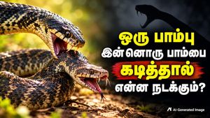 ஒரு விஷப்பாம்பு இன்னொரு விஷப்பாம்பை கடித்தால் என்ன நடக்கும் தெரியுமா? ஷாக் ஆகாதீங்க 