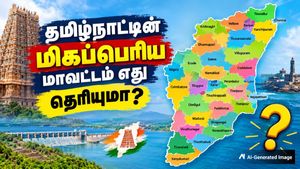 தமிழ்நாட்டின் டாப் 10 பெரிய மாவட்டங்கள் - முதலிடத்தில் எந்த மாவட்டம் இருக்கு தெரியுமா? இந்த மாவட்டம்தானா?