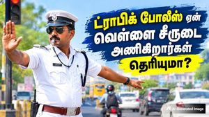 டிராபிக் போலீஸ் ஏன் வெள்ளை நிற யூனிஃபார்ம் அணிகிறார்கள் - இதுக்கு பின்னாடி உள்ள காரணம் என்ன தெரியுமா?