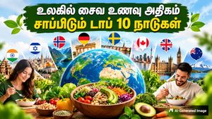 சைவ உணவை விரும்பி சாப்பிடும் உலகின் டாப் 10 நாடுகள் - இந்தியா எத்தனாவது இடத்தில் இருக்கு தெரியுமா?