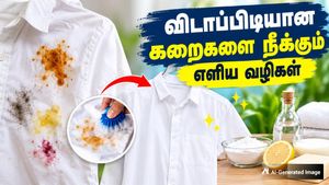 வெள்ளை நிற ஆடையில் உள்ள விடாப்பிடியான கறைகளை நீக்கும் எளிய வழிகள் - ட்ரை பண்ணி பாருங்க