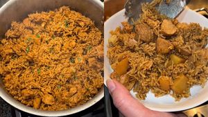 బిర్యానీ, పులావ్ బోర్ కొట్టిందా? అయితే ఈ సండే ఆలూ చికెన్ రైస్ ట్రై చేయండి!